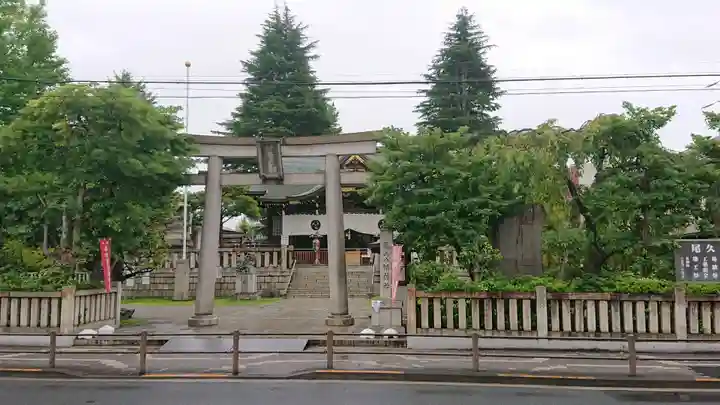 尾久八幡神社の鳥居