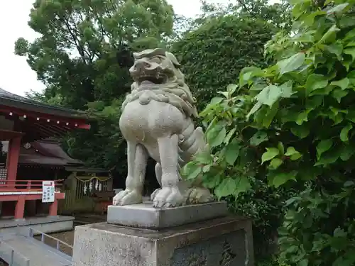 千勝神社の狛犬