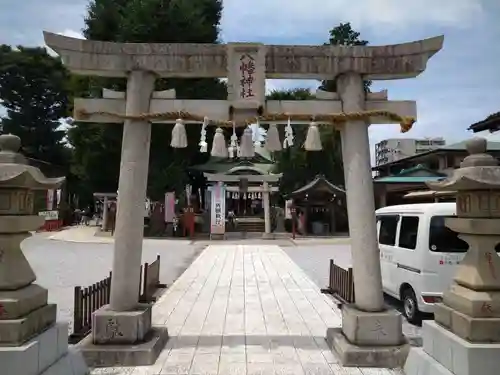 川越八幡宮の鳥居