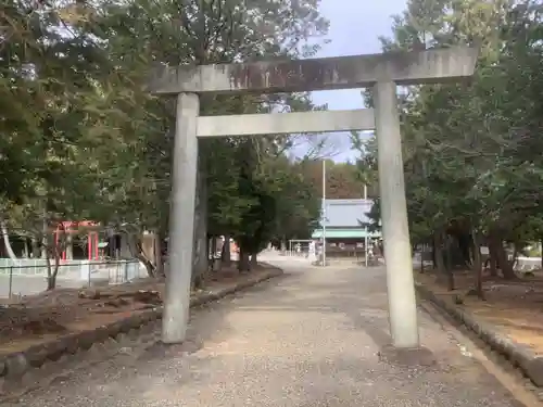 八幡社の鳥居