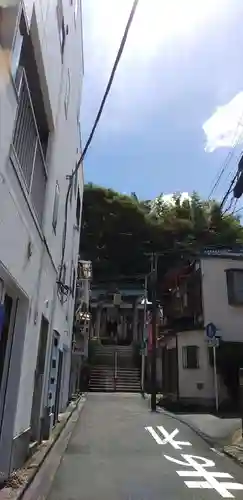 石川町諏訪神社の鳥居