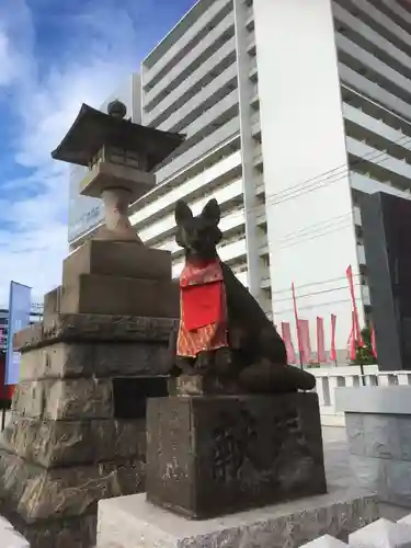 東京羽田 穴守稲荷神社の狛犬