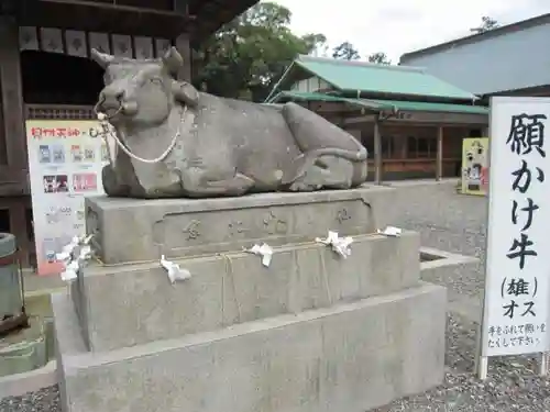 矢奈比賣神社（見付天神）の狛犬