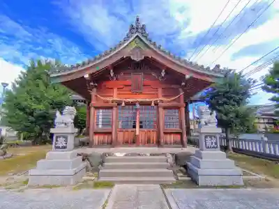 阿豆良神社（あずら）の本殿・本堂