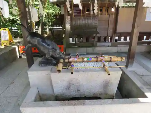 護王神社の手水舎