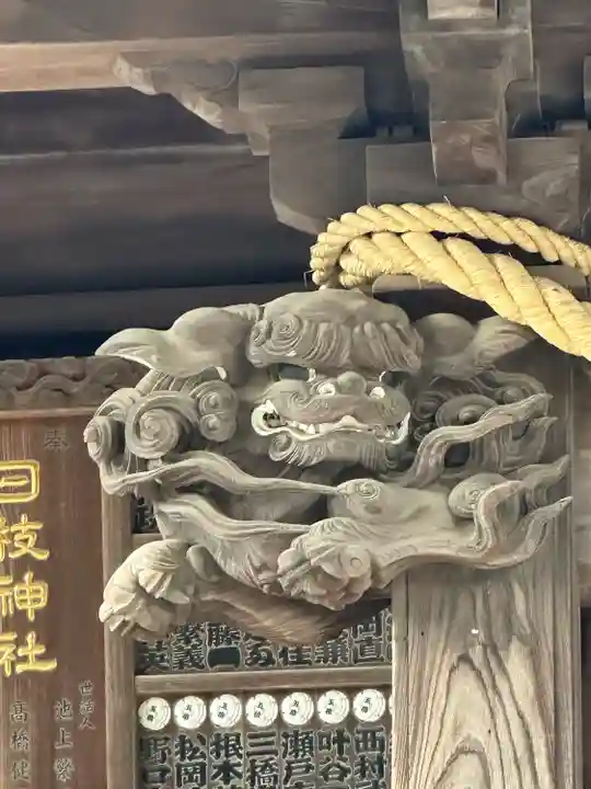 丸子山王日枝神社の芸術