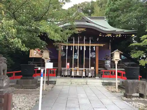 鎮守氷川神社の本殿