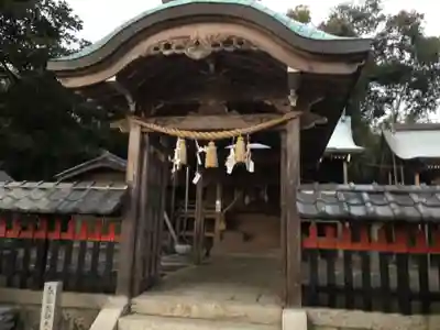 阿志都彌神社の本殿・本堂