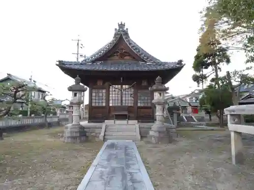 六所社・神明社の本殿・本堂