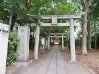 自由が丘熊野神社の鳥居