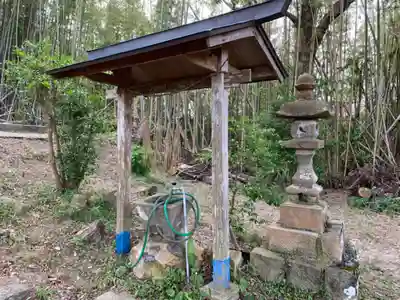 細野天満宮の手水舎