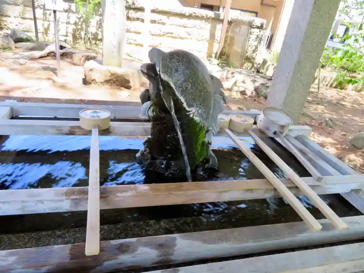 神炊館神社 ⁂奥州須賀川総鎮守⁂の手水舎