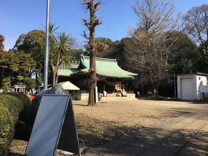 峯ヶ岡八幡神社の本殿・本堂
