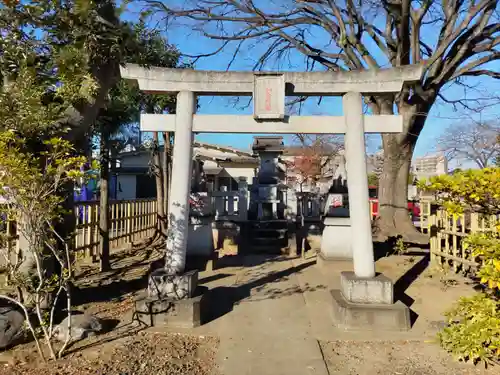 浄心寺の鳥居