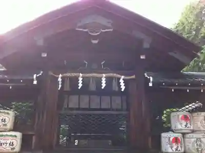 建勲神社の本殿・本堂