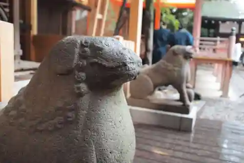 川越氷川神社の狛犬