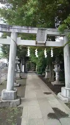 日枝神社水天宮の鳥居