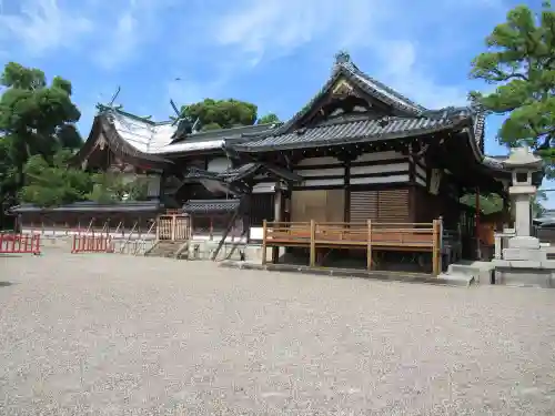 百舌鳥八幡宮の本殿