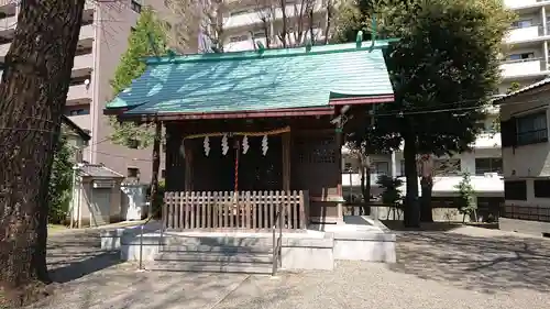 西早稲田天祖神社の本殿・本堂