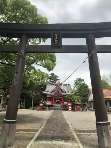 紫尾神社の鳥居