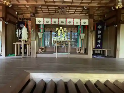神明神社（大薮町）の本殿・本堂