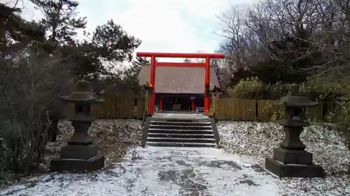 輪西神社の鳥居