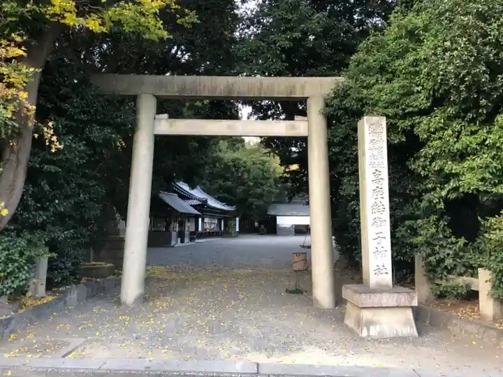 高座結御子神社(熱田神宮摂社)の鳥居