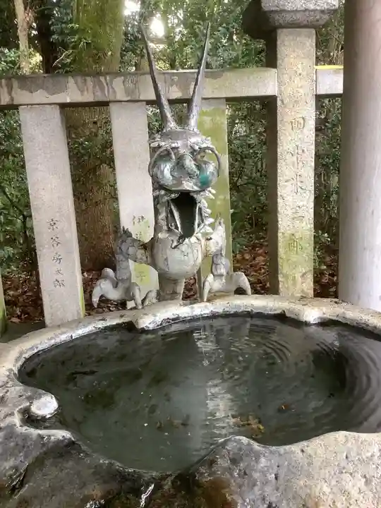 酒見神社の手水舎