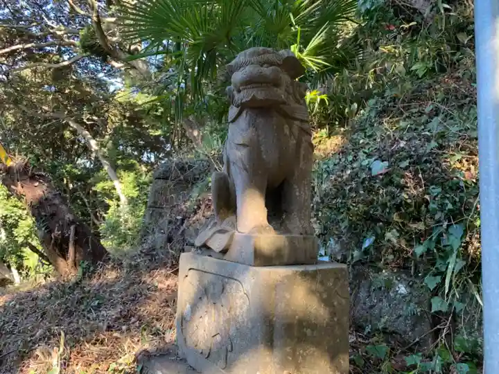 浅間神社の狛犬