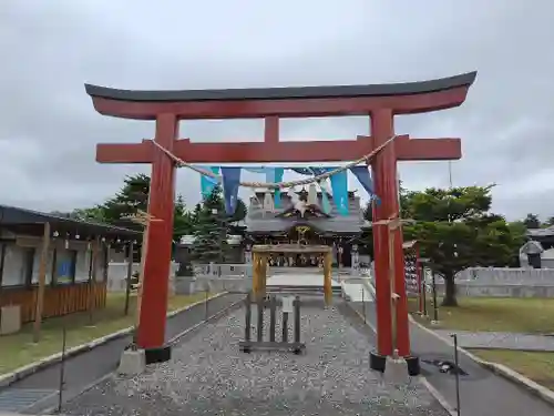 美瑛神社の鳥居