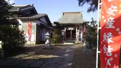 櫻井子安神社の本殿・本堂