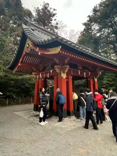 鶴岡八幡宮の手水舎