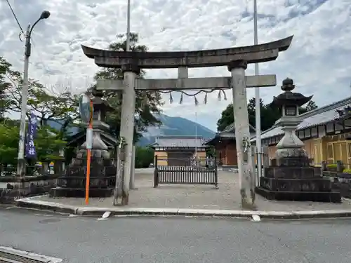 大西神社の鳥居