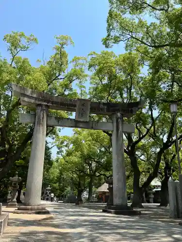 水天宮の鳥居