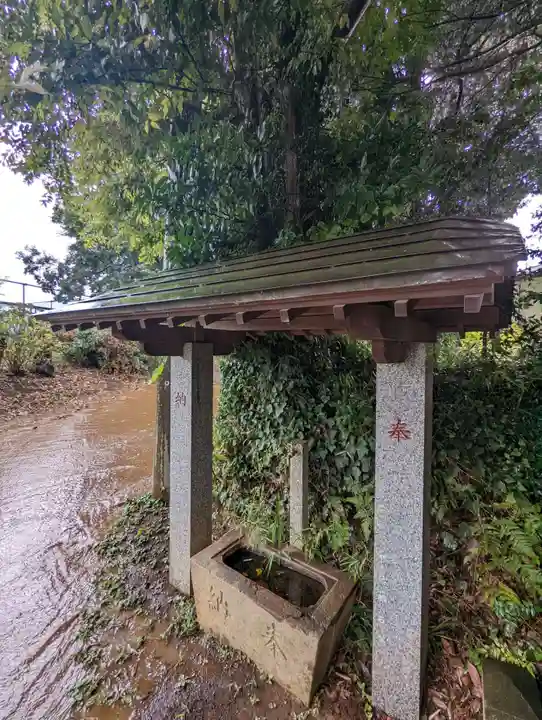日枝神社の手水舎