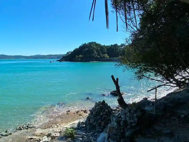 伊射波神社の周辺