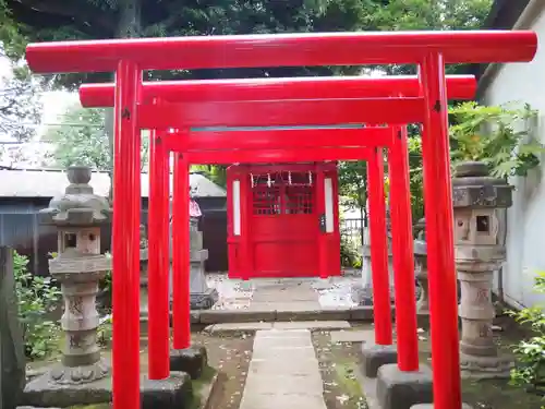 新井天神北野神社の鳥居