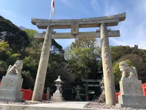 宗像大社中津宮の鳥居