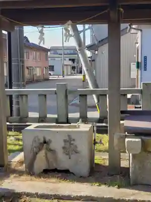 金比羅神社の手水舎