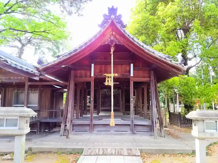 八幡社(栄生八幡社)の本殿・本堂