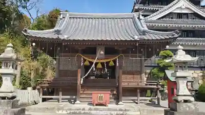 奥平神社の本殿・本堂