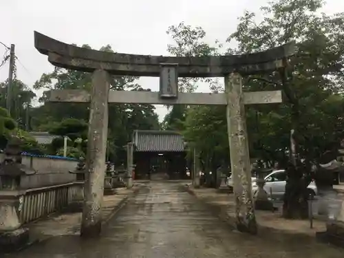 素盞嗚神社の鳥居