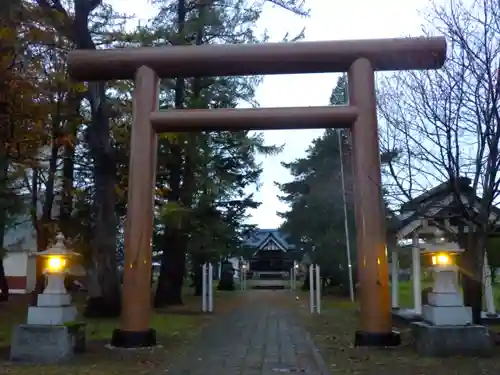 真龍神社の鳥居