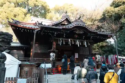 代々木八幡宮の本殿・本堂
