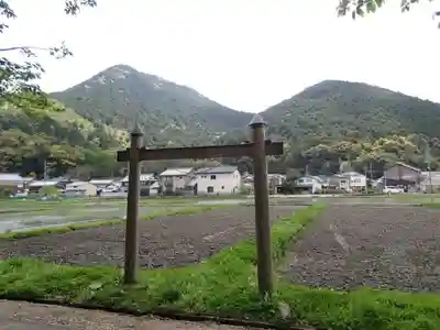 御上神社の鳥居
