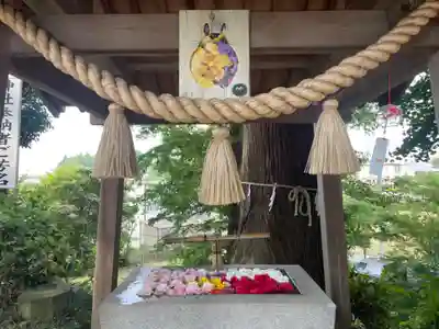 糀谷八幡宮の手水舎