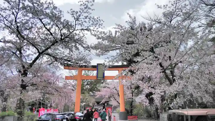 平野神社の鳥居