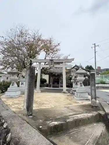 大歳神社の鳥居