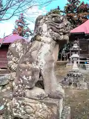 白山神社の狛犬