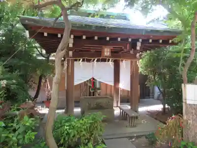 堀越神社の手水舎
